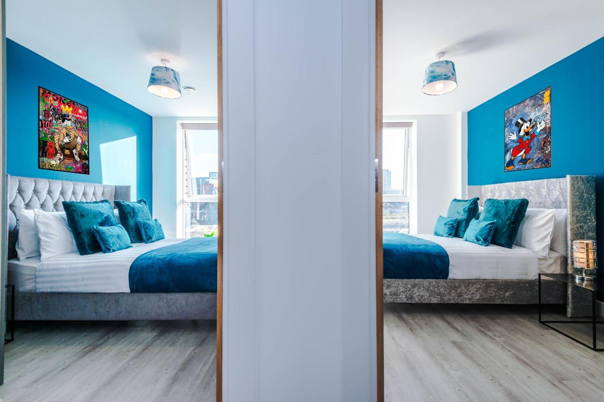 Lux Livin' Apartments - Luxury 5 Bed Apartment Manchester City Centre Экстерьер фото