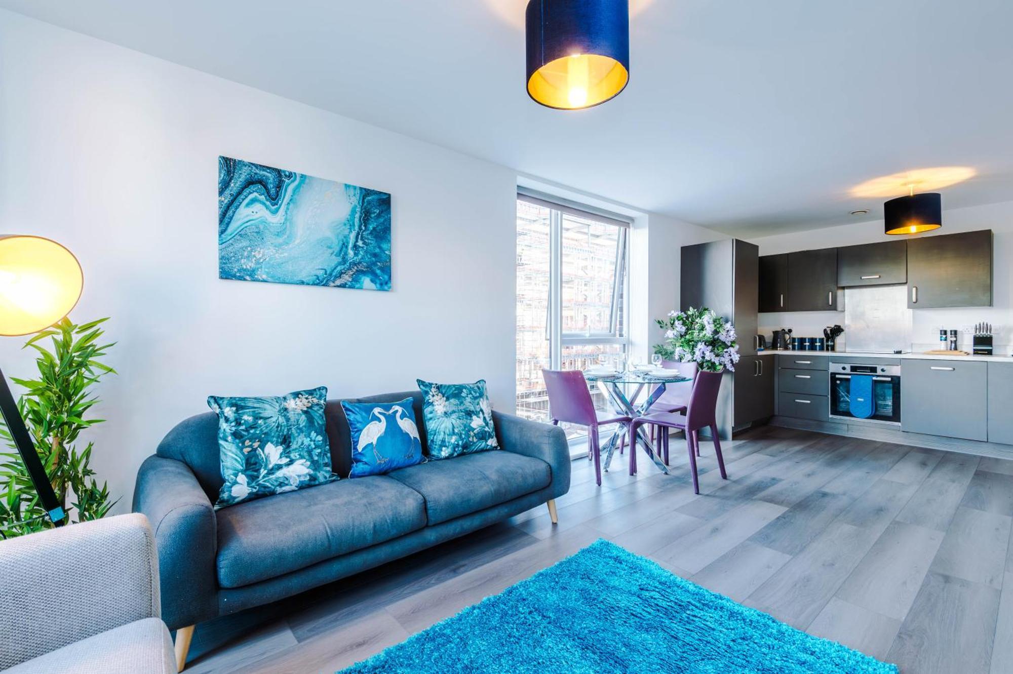 Lux Livin' Apartments - Luxury 5 Bed Apartment Manchester City Centre Экстерьер фото
